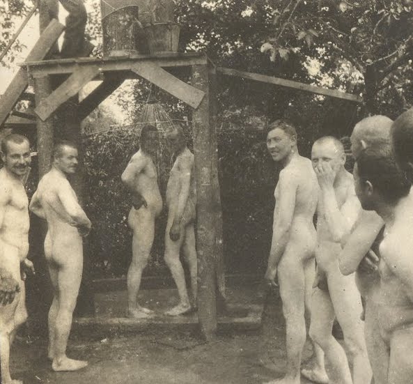 Can sexy troops in the showers are Sexy troops in the showers with you
